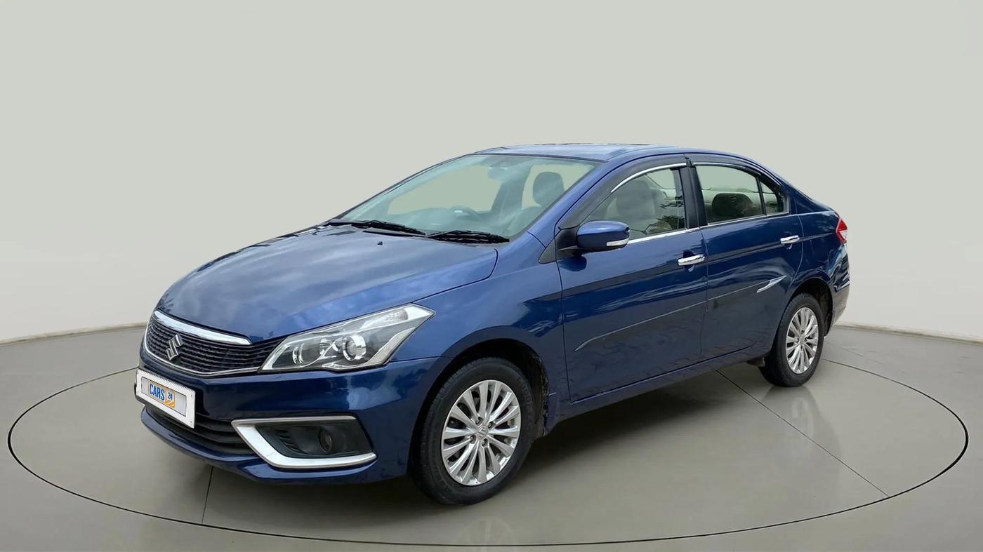 2019 Maruti Ciaz DELTA 1.5 SHVS MT PETROL, Petrol, Manual, 69,218 km, Left Front Diagonal