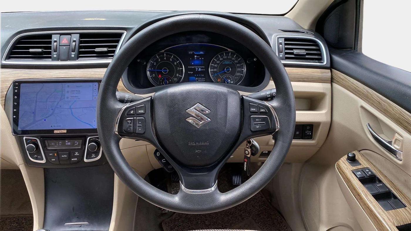 2019 Maruti Ciaz DELTA 1.5 SHVS MT PETROL, Petrol, Manual, 69,218 km, Steering Wheel Close Up