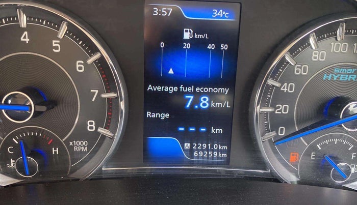 2019 Maruti Ciaz DELTA 1.5 SHVS MT PETROL, Petrol, Manual, 69,218 km, Odometer Image