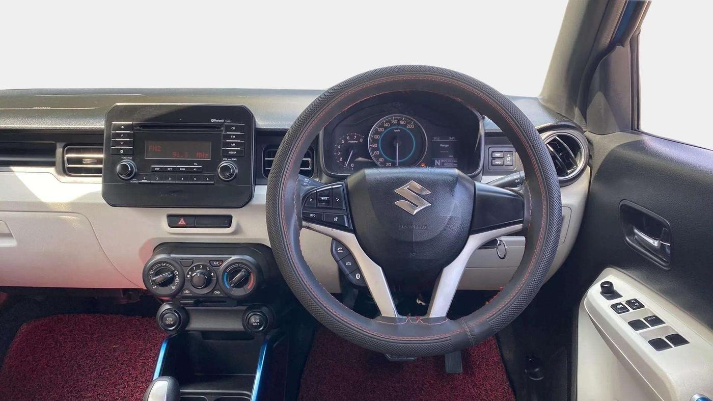 2018 Maruti IGNIS DELTA 1.2 AMT, Petrol, Automatic, 80,281 km, Steering Wheel Close Up