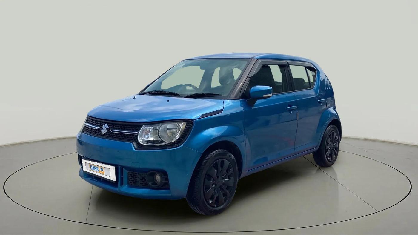 2018 Maruti IGNIS DELTA 1.2 AMT, Petrol, Automatic, 80,281 km, Left Front Diagonal