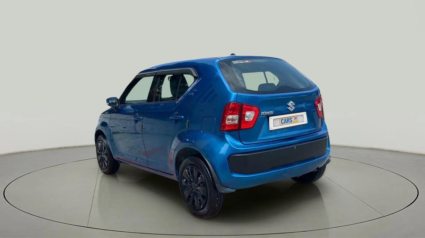 2018 Maruti IGNIS DELTA 1.2 AMT, Petrol, Automatic, 80,281 km, Left Back Diagonal