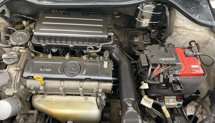 2019 Skoda Rapid AMBITION 1.6 MPI MT, Petrol, Manual, 60,848 km, Engine View - Left