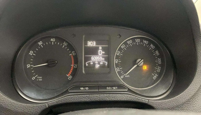 2019 Skoda Rapid AMBITION 1.6 MPI MT, Petrol, Manual, 60,848 km, Odometer Image