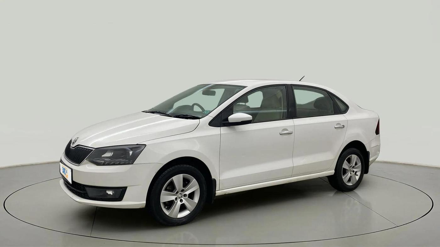 2019 Skoda Rapid AMBITION 1.6 MPI MT, Petrol, Manual, 60,848 km, Left Front Diagonal