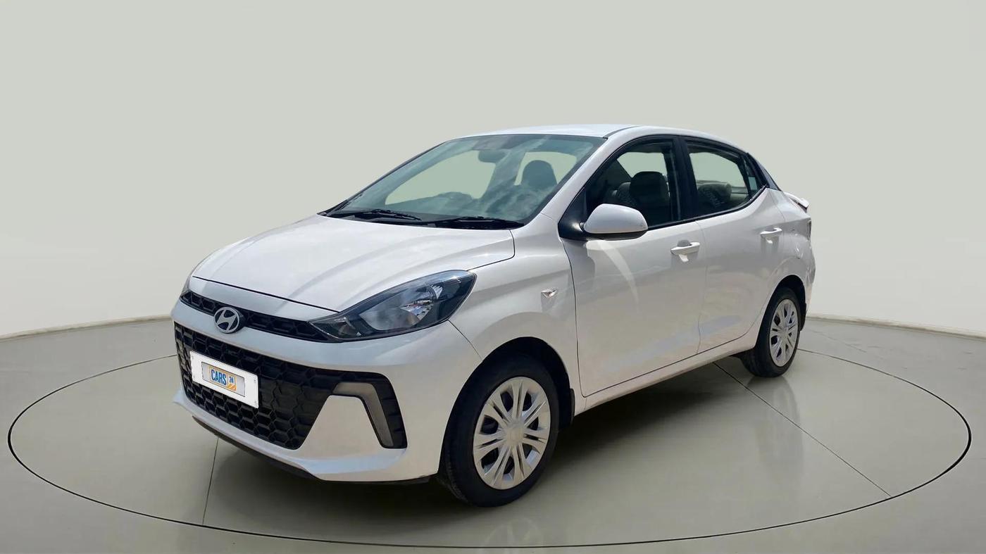 2024 Hyundai AURA S 1.2 CNG, CNG, Manual, 22,811 km, Left Front Diagonal
