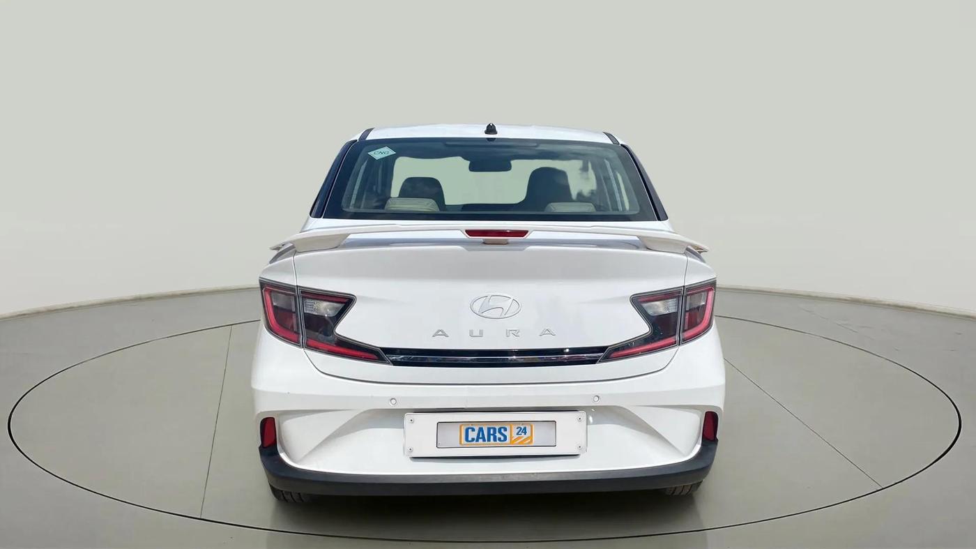 2024 Hyundai AURA S 1.2 CNG, CNG, Manual, 22,811 km, Back/Rear
