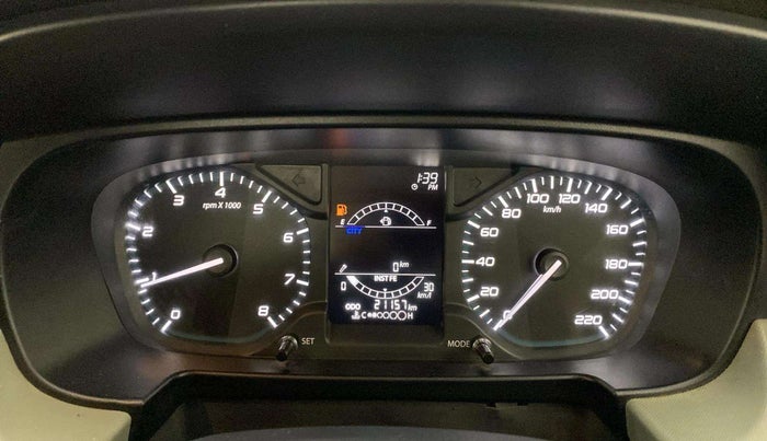2022 Tata PUNCH ADVENTURE MT, Petrol, Manual, 21,157 km, Odometer Image