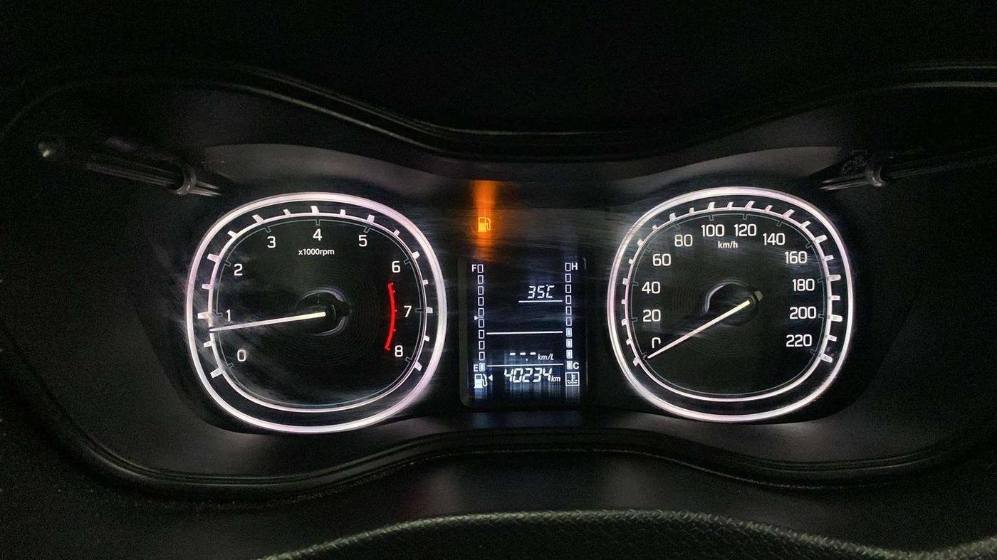 2021 Maruti Vitara Brezza ZXI PLUS, Petrol, Manual, 40,309 km, Odometer Image