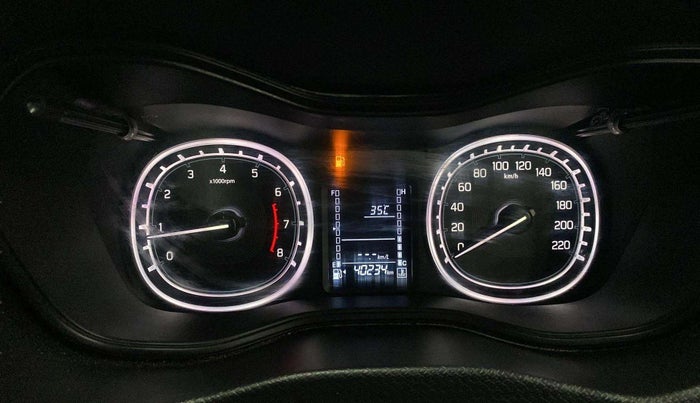 2021 Maruti Vitara Brezza ZXI PLUS, Petrol, Manual, 39,837 km, Odometer Image