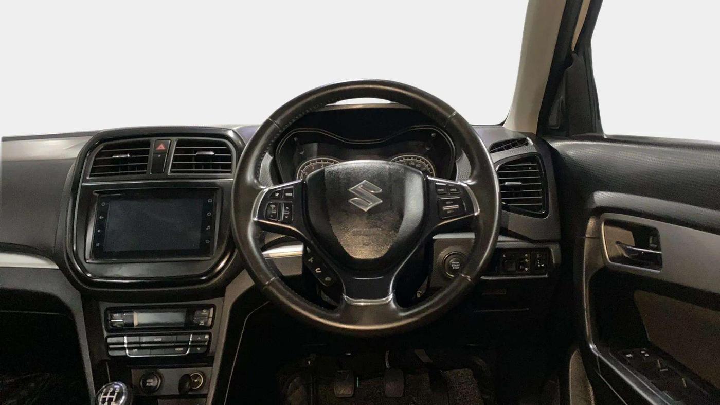 2021 Maruti Vitara Brezza ZXI PLUS, Petrol, Manual, 40,309 km, Steering Wheel Close Up