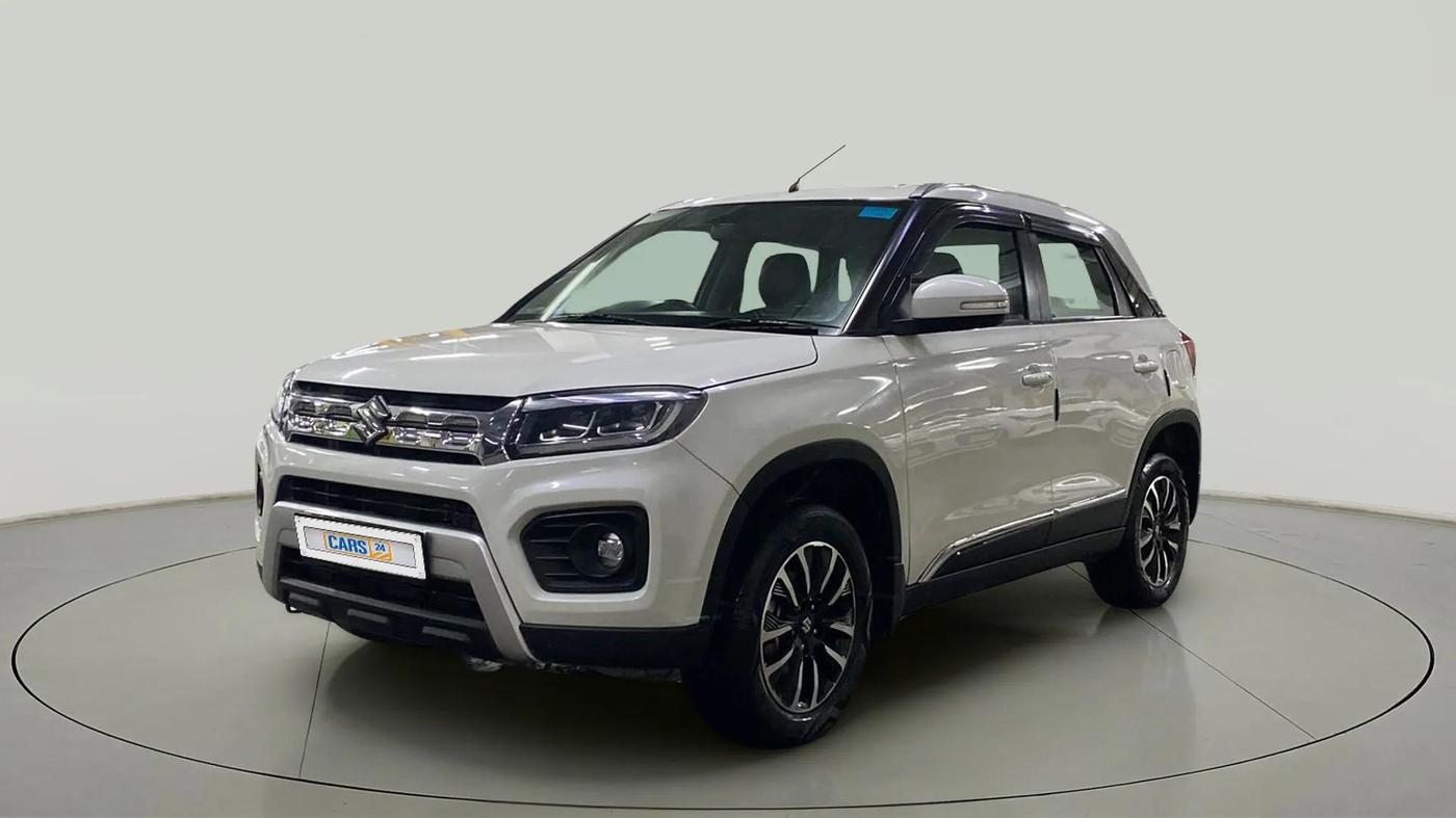 2021 Maruti Vitara Brezza ZXI PLUS, Petrol, Manual, 40,309 km, Left Front Diagonal