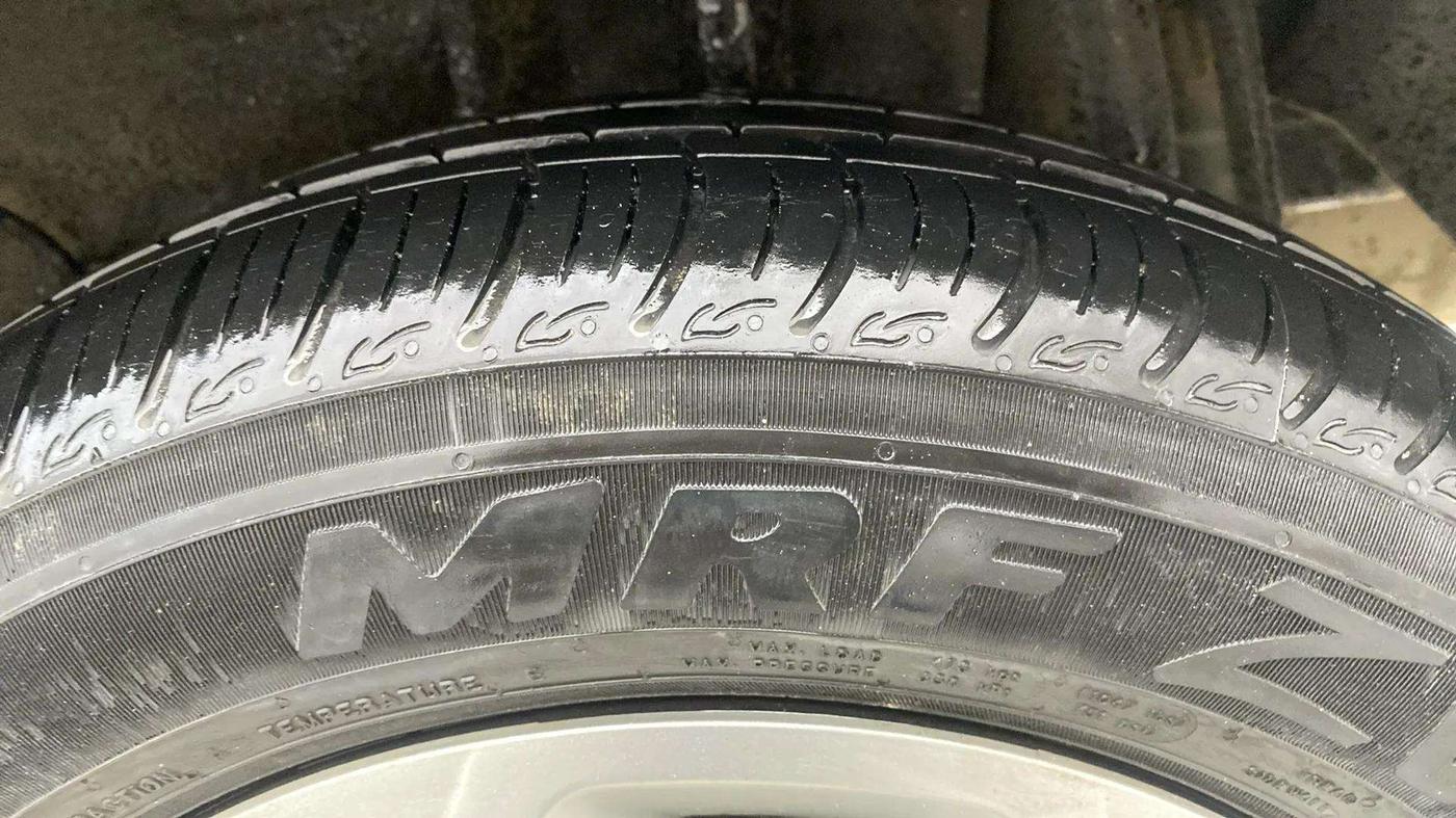 2023 Tata TIGOR XM PETROL, Petrol, Manual, 27,835 km, Left Rear Tyre Tread
