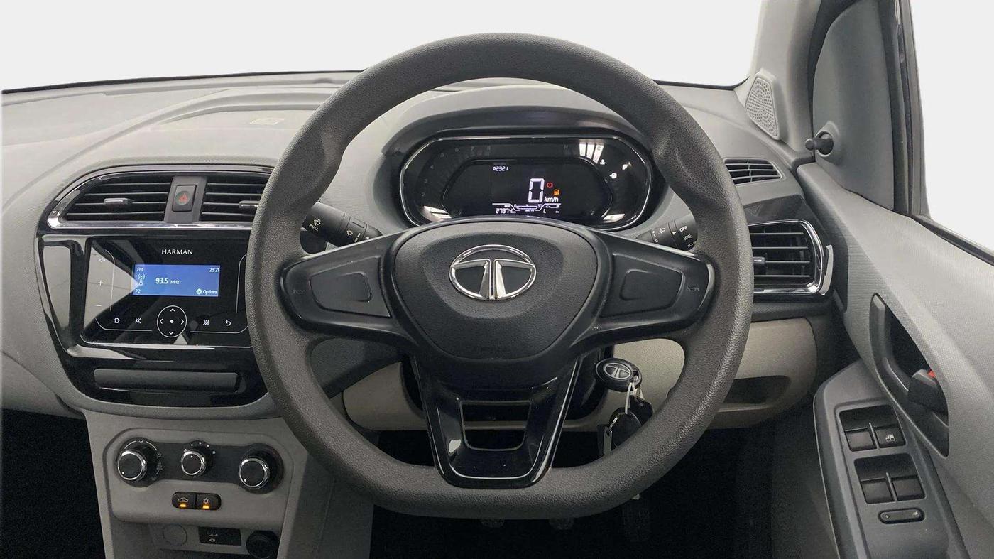 2023 Tata TIGOR XM PETROL, Petrol, Manual, 27,835 km, Steering Wheel Close Up