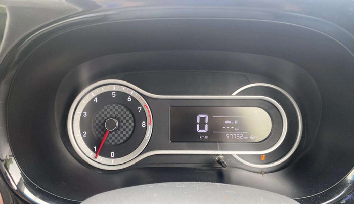 2021 Hyundai AURA SX 1.2, Petrol, Manual, 57,738 km, Odometer Image