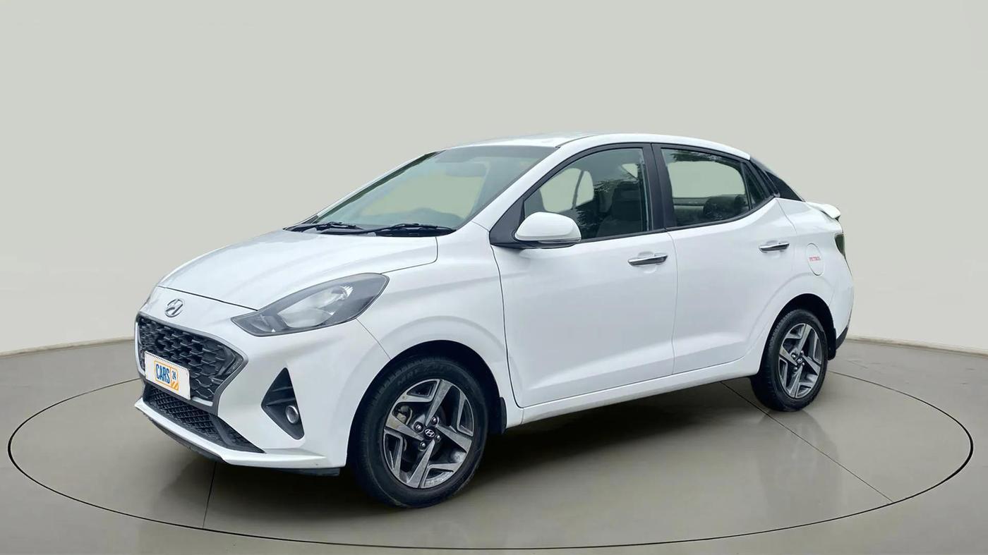 2021 Hyundai AURA SX 1.2, Petrol, Manual, 57,738 km, Left Front Diagonal
