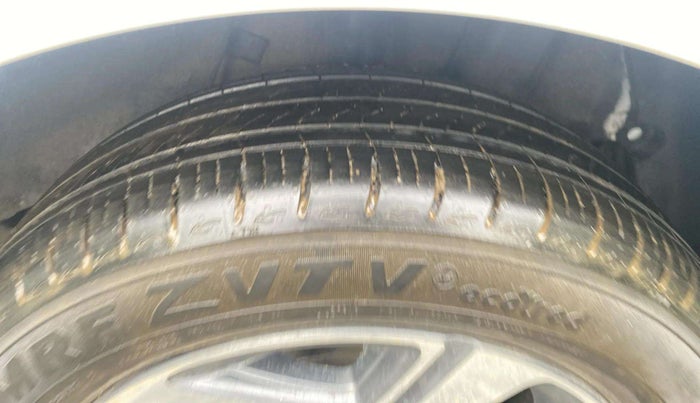 2021 Hyundai AURA SX 1.2, Petrol, Manual, 57,738 km, Left Rear Tyre Tread