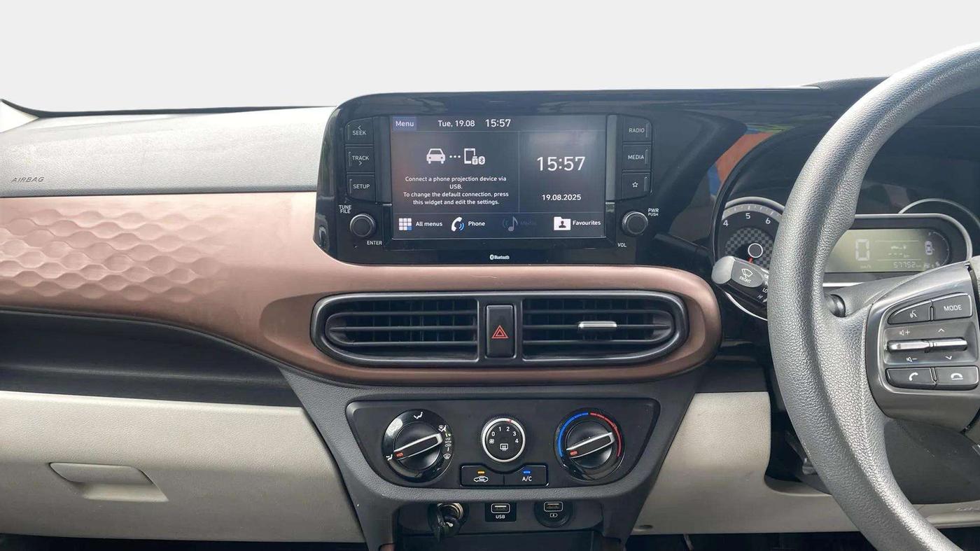 2021 Hyundai AURA SX 1.2, Petrol, Manual, 57,738 km, Air Conditioner