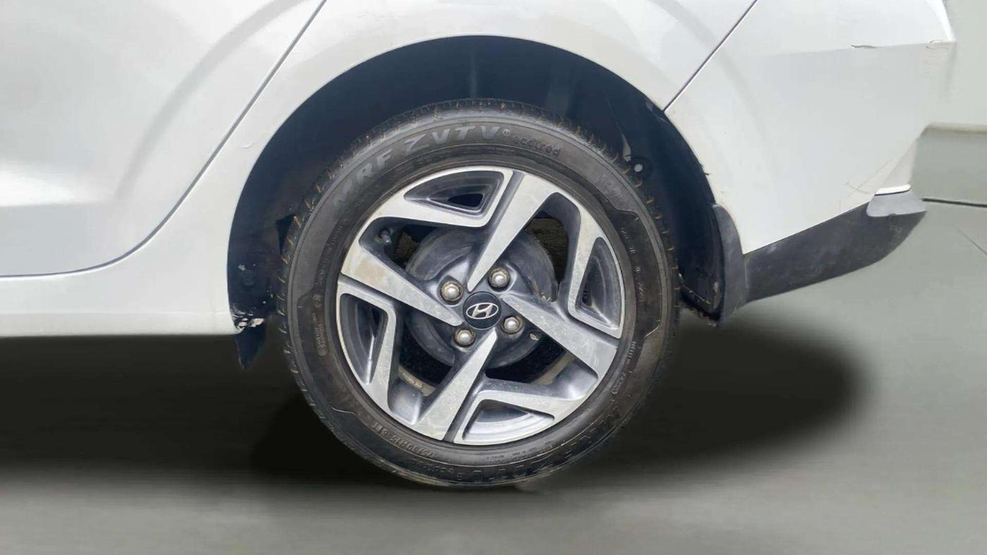 2021 Hyundai AURA SX 1.2, Petrol, Manual, 57,738 km, Left Rear Wheel