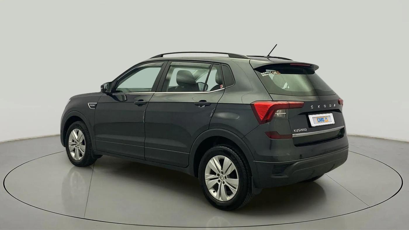 2024 Skoda KUSHAQ ACTIVE 1.0L TSI MT, Petrol, Manual, 7,367 km, Left Back Diagonal