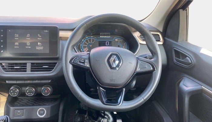 2022 Renault Kiger RXT MT, Petrol, Manual, 23,010 km, Steering Wheel Close Up