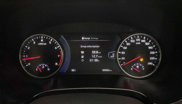 2020 KIA SELTOS GTX PLUS 1.4 PETROL, Petrol, Manual, 89,643 km, Odometer Image