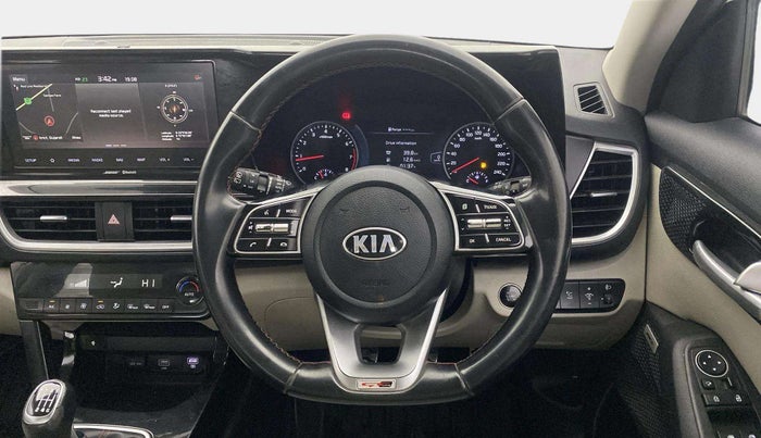 2020 KIA SELTOS GTX PLUS 1.4 PETROL, Petrol, Manual, 89,643 km, Steering Wheel Close Up