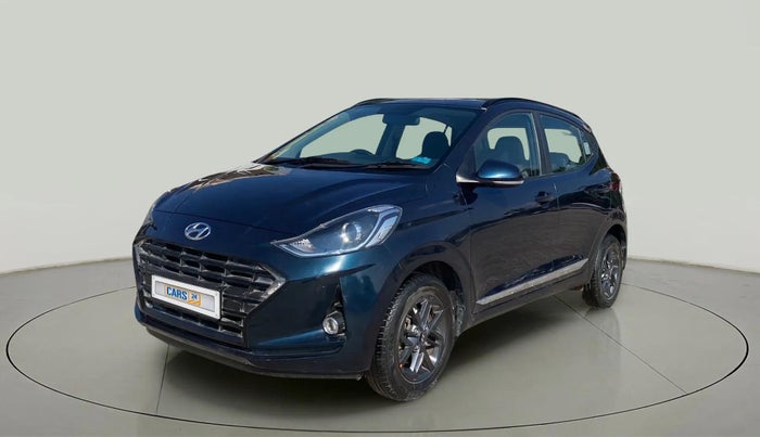 2022 Hyundai GRAND I10 NIOS SPORTZ AMT 1.2 KAPPA VTVT, Petrol, Automatic, 24,416 km, Left Front Diagonal