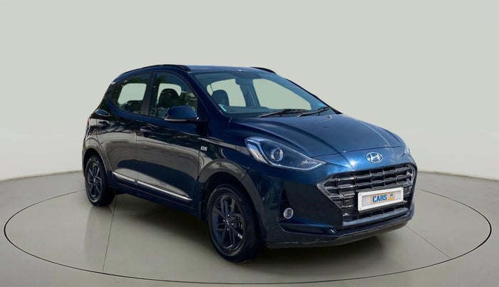 2022 Hyundai GRAND I10 NIOS SPORTZ AMT 1.2 KAPPA VTVT, Petrol, Automatic, 24,416 km, Right Front Diagonal