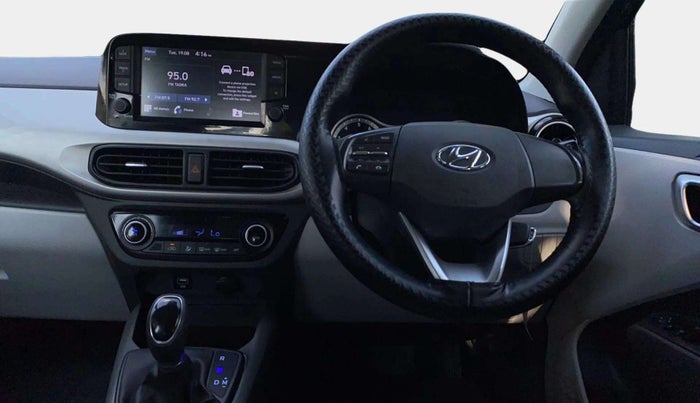 2022 Hyundai GRAND I10 NIOS SPORTZ AMT 1.2 KAPPA VTVT, Petrol, Automatic, 24,416 km, Steering Wheel Close Up