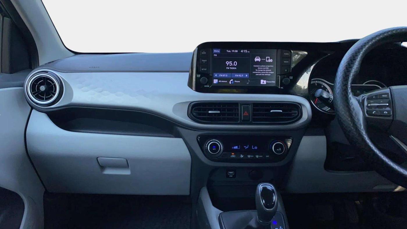 2022 Hyundai GRAND I10 NIOS SPORTZ AMT 1.2 KAPPA VTVT, Petrol, Automatic, 24,416 km, Air Conditioner