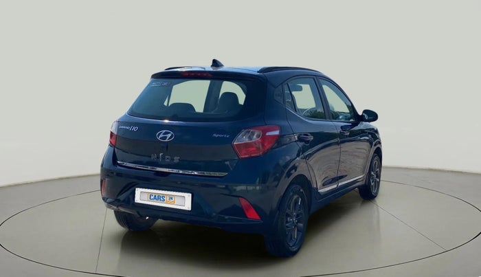 2022 Hyundai GRAND I10 NIOS SPORTZ AMT 1.2 KAPPA VTVT, Petrol, Automatic, 24,416 km, Right Back Diagonal