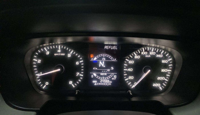 2022 Tata PUNCH ACCOMPLISHED AMT, Petrol, Automatic, 24,985 km, Odometer Image