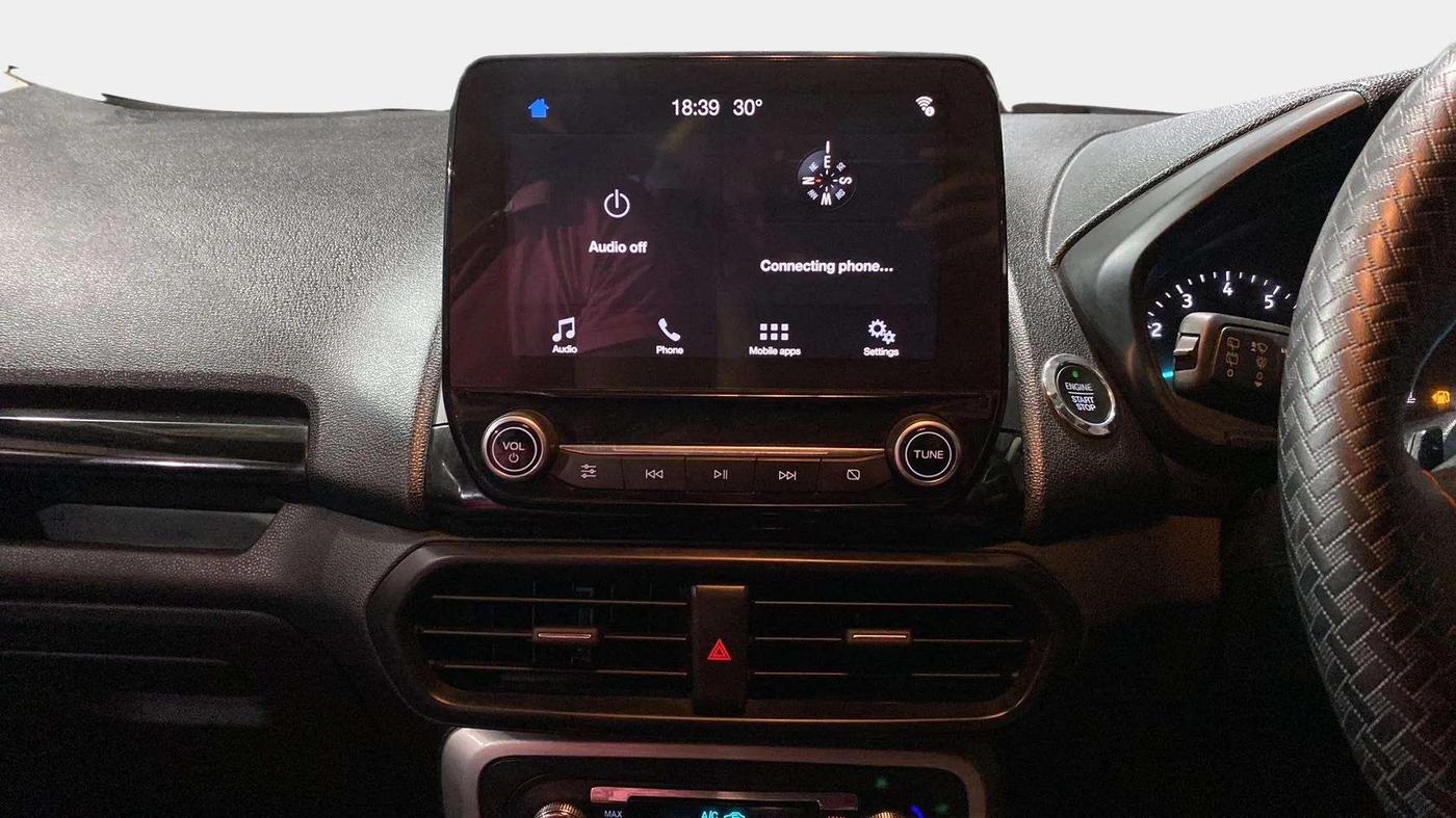 2018 Ford Ecosport TITANIUM + 1.5L PETROL AT, Petrol, Automatic, 55,452 km, Air Conditioner