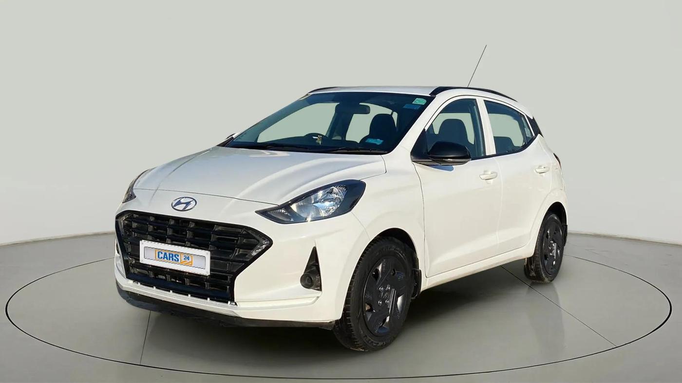 2022 Hyundai GRAND I10 NIOS MAGNA CORPORATE EDITION 1.2 KAPPA VTVT, Petrol, Manual, 21,269 km, Left Front Diagonal