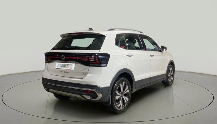 2022 Volkswagen TAIGUN TOPLINE 1.0 TSI MT, Petrol, Manual, 11,128 km, Right Back Diagonal
