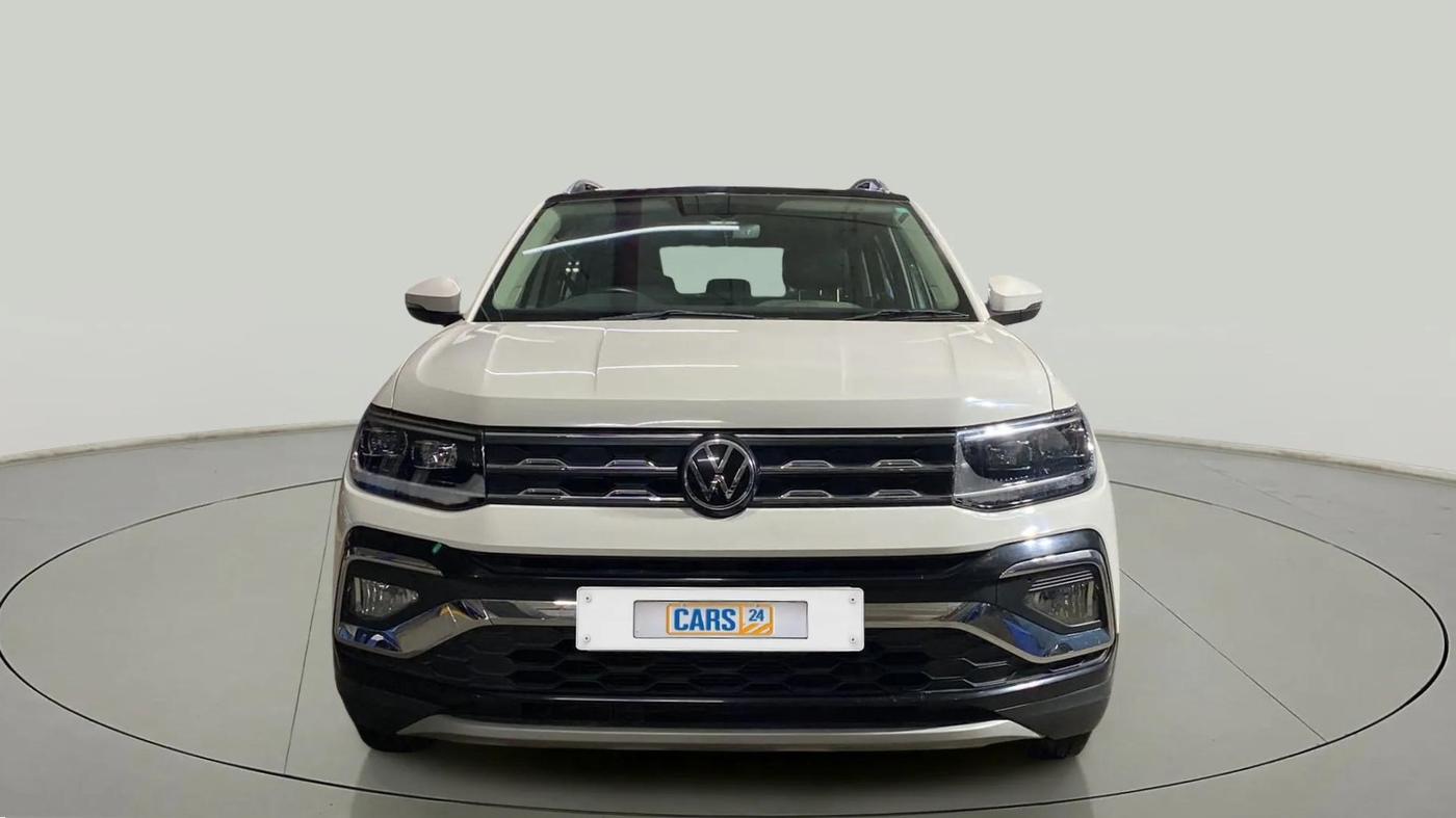 2022 Volkswagen TAIGUN TOPLINE 1.0 TSI MT, Petrol, Manual, 11,147 km, Front