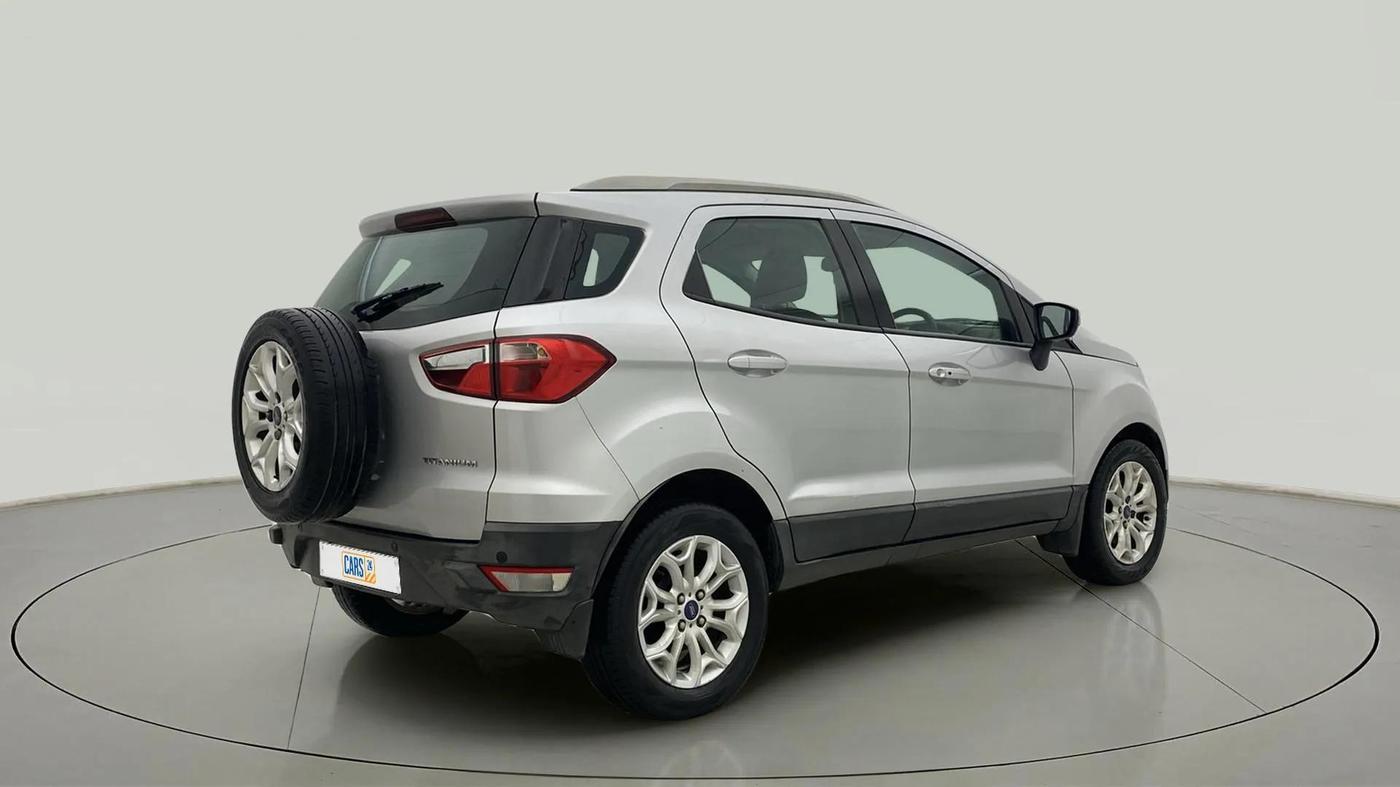 2016 Ford Ecosport TITANIUM 1.5L PETROL AT, Petrol, Automatic, 71,572 km, Right Back Diagonal