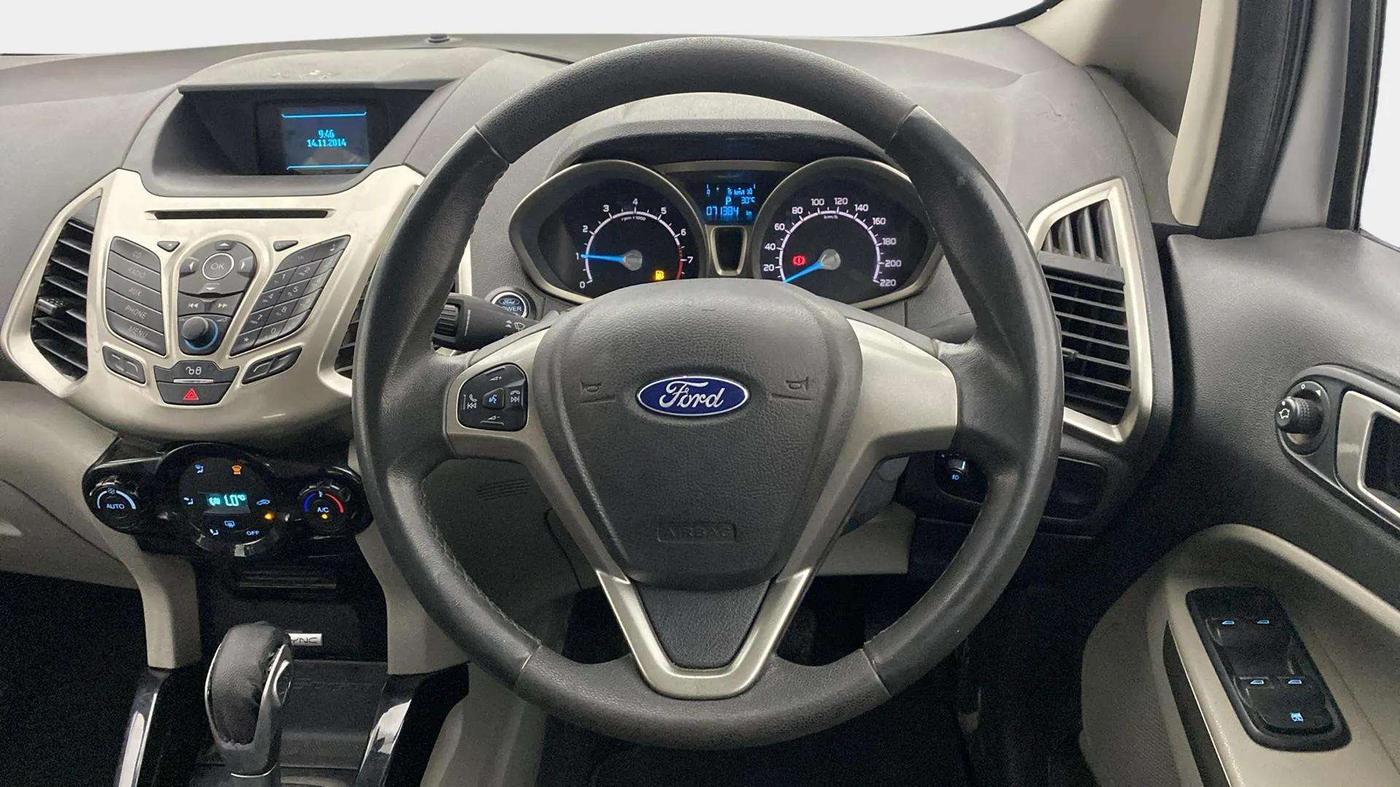 2016 Ford Ecosport TITANIUM 1.5L PETROL AT, Petrol, Automatic, 71,572 km, Steering Wheel Close Up