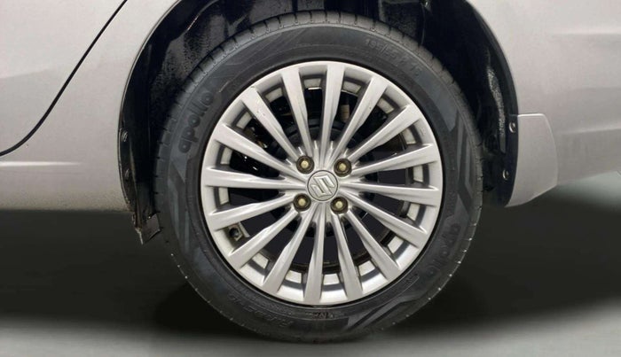2017 Maruti Ciaz ALPHA  AT 1.4  PETROL, Petrol, Automatic, 57,808 km, Left Rear Wheel