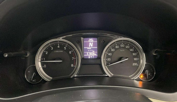 2017 Maruti Ciaz ALPHA  AT 1.4  PETROL, Petrol, Automatic, 57,808 km, Odometer Image
