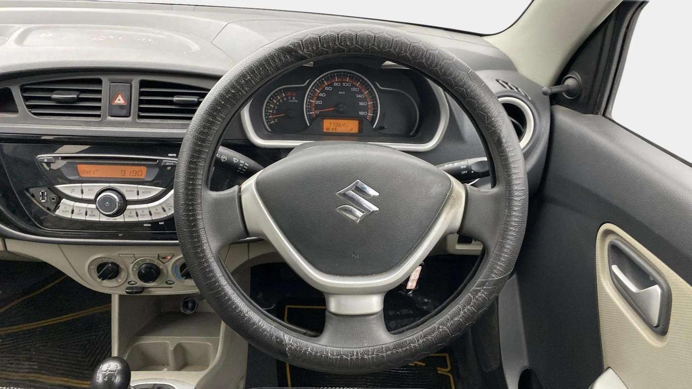 2016 Maruti Alto K10 VXI, Petrol, Manual, 77,375 km, Steering Wheel Close Up