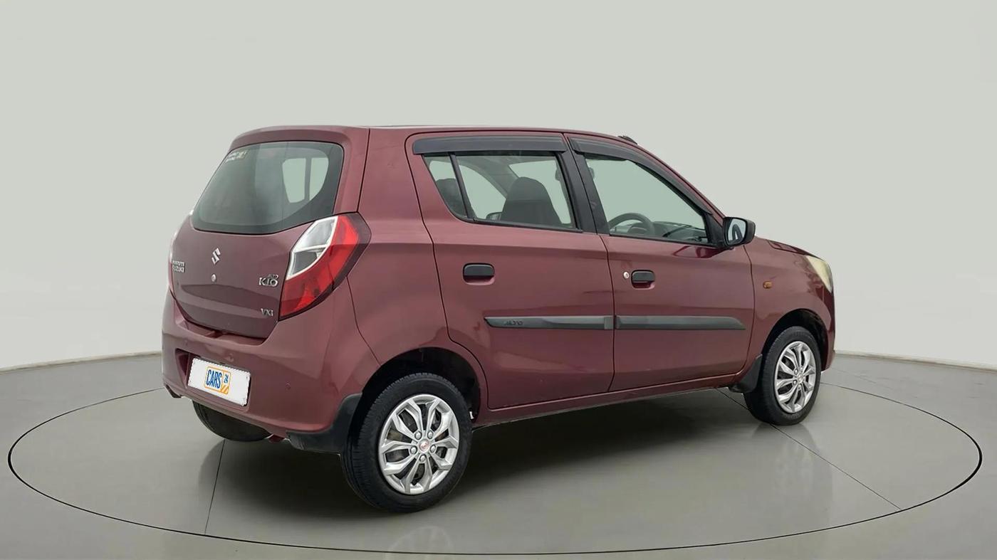 2016 Maruti Alto K10 VXI, Petrol, Manual, 77,375 km, Right Back Diagonal