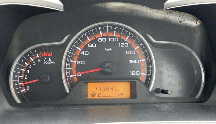 2016 Maruti Alto K10 VXI, Petrol, Manual, 77,360 km, Odometer Image