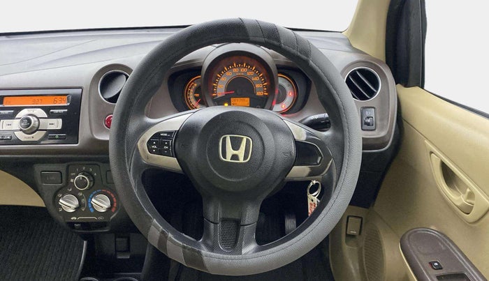 2012 Honda Brio S MT, Petrol, Manual, 84,706 km, Steering Wheel Close Up