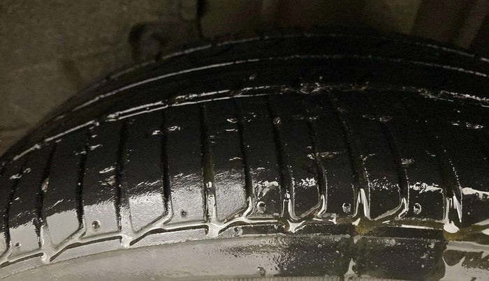 2021 Tata TIGOR XZA PLUS PETROL, Petrol, Automatic, 49,258 km, Left Rear Tyre Tread