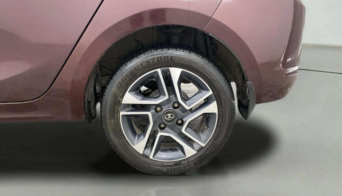 2021 Tata TIGOR XZA PLUS PETROL, Petrol, Automatic, 49,258 km, Left Rear Wheel