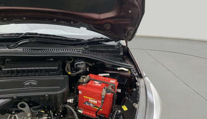 2021 Tata TIGOR XZA PLUS PETROL, Petrol, Automatic, 49,258 km, Engine View - Left