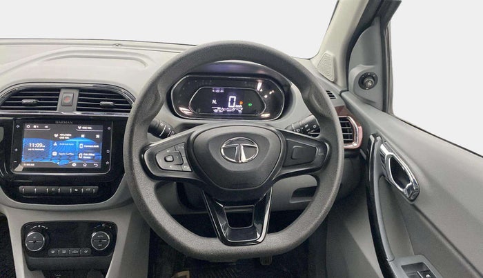 2021 Tata TIGOR XZA PLUS PETROL, Petrol, Automatic, 49,258 km, Steering Wheel Close Up