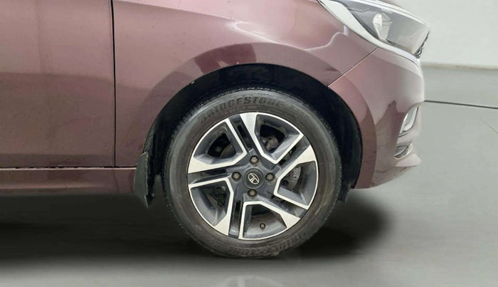 2021 Tata TIGOR XZA PLUS PETROL, Petrol, Automatic, 49,258 km, Right Front Wheel